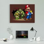 تابلو عکس اتاق گیمینگ با تم ماریو (افقی) Mario-010 - Image 2