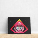 تابلو عکس اتاق گیمینگ با تم ماریو (افقی) Mario-011 - Image 4