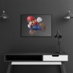 تابلو عکس اتاق گیمینگ با تم ماریو (افقی) Mario-013 - Image 3