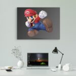 تابلو عکس اتاق گیمینگ با تم ماریو (افقی) Mario-013 - Image 2