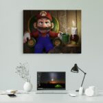 تابلو عکس اتاق گیمینگ با تم ماریو (افقی) Mario-015 - Image 2