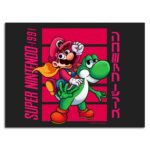 تابلو عکس اتاق گیمینگ با تم ماریو (افقی) Mario-026
