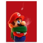 تابلو عکس اتاق گیمینگ با تم ماریو (عمودی) Mario-038