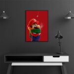 تابلو عکس اتاق گیمینگ با تم ماریو (عمودی) Mario-038 - Image 4