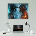 تابلو عکس اتاق گیمینگ با تم مورتال کمبات (افقی) mortal combat-039 - Image 2