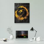 تابلو عکس اتاق گیمینگ با تم مورتال کمبات (عمودی) mortal combat-056 - Image 2