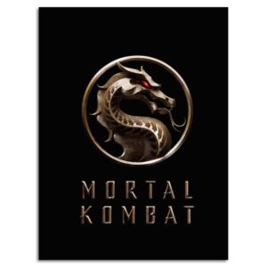 تابلو عکس اتاق گیمینگ با تم مورتال کمبات (عمودی) mortal combat-059