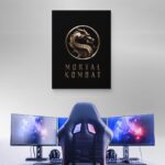 تابلو عکس اتاق گیمینگ با تم مورتال کمبات (عمودی) mortal combat-059 - Image 3
