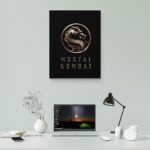 تابلو عکس اتاق گیمینگ با تم مورتال کمبات (عمودی) mortal combat-059 - Image 2