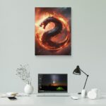 تابلو عکس اتاق گیمینگ با تم مورتال کمبات (عمودی) mortal combat-062 - Image 2