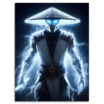 تابلو عکس اتاق گیمینگ با تم مورتال کمبات (عمودی) mortal combat-063