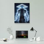 تابلو عکس اتاق گیمینگ با تم مورتال کمبات (عمودی) mortal combat-063 - Image 2