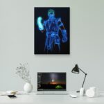 تابلو عکس اتاق گیمینگ با تم مورتال کمبات (عمودی) mortal combat-069 - Image 2