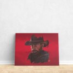 تابلو عکس اتاق گیمینگ با تم رد دد (افقی) Red Dead-011 - Image 4