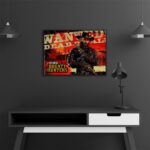 تابلو عکس اتاق گیمینگ با تم رد دد (افقی) Red Dead-016 - Image 3