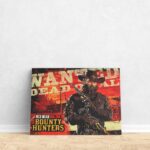تابلو عکس اتاق گیمینگ با تم رد دد (افقی) Red Dead-016 - Image 4