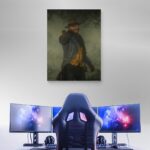تابلو عکس اتاق گیمینگ با تم رد دد (عمودی) Red Dead-113 - Image 3