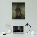 تابلو عکس اتاق گیمینگ با تم رد دد (عمودی) Red Dead-113 - Image 2