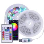 ریسه RGB ده متری گیمینگ هوشمند مدل SO-1 با اتصال USB و بلوتوث - با رقص نور حساس به صدا