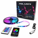 پک کامل ریسه هوشمند اتاق گیمینگ RGB فول کالر مدل SN-3 با رقص نور حساس به صدا - Image 2