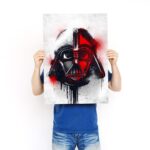 تابلو عکس گیمینگ جنگ ستارگان – گرافیتی کلاه خود (عمودی) Helmets Graffiti-005 - Image 3