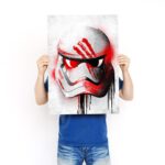 تابلو عکس گیمینگ جنگ ستارگان – گرافیتی کلاه خود (عمودی) Helmets Graffiti-008 - Image 3