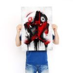 تابلو عکس گیمینگ جنگ ستارگان – گرافیتی کلاه خود (عمودی) Helmets Graffiti-009 - Image 3