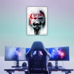تابلو عکس گیمینگ جنگ ستارگان – گرافیتی کلاه خود (عمودی) Helmets Graffiti-014 - Image 6