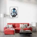 تابلو عکس گیمینگ جنگ ستارگان – گرافیتی کلاه خود (عمودی) Helmets Graffiti-015 - Image 7