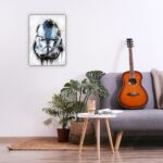 تابلو عکس گیمینگ جنگ ستارگان – گرافیتی کلاه خود (عمودی) Helmets Graffiti-015 - Image 5