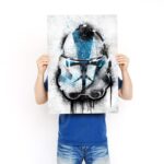 تابلو عکس گیمینگ جنگ ستارگان – گرافیتی کلاه خود (عمودی) Helmets Graffiti-015 - Image 3