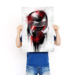 تابلو عکس گیمینگ جنگ ستارگان – گرافیتی کلاه خود (عمودی) Helmets Graffiti-017 - Image 3