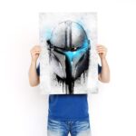 تابلو عکس گیمینگ جنگ ستارگان – گرافیتی کلاه خود (عمودی) Helmets Graffiti-018 - Image 3