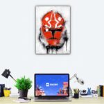 تابلو عکس گیمینگ جنگ ستارگان – گرافیتی کلاه خود (عمودی) Helmets Graffiti-020 - Image 2
