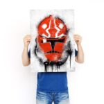 تابلو عکس گیمینگ جنگ ستارگان – گرافیتی کلاه خود (عمودی) Helmets Graffiti-020 - Image 3