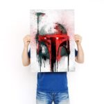 تابلو عکس گیمینگ جنگ ستارگان – گرافیتی کلاه خود (عمودی) Helmets Graffiti-022 - Image 3