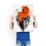 تابلو عکس گیمینگ جنگ ستارگان – گرافیتی کلاه خود (عمودی) Helmets Graffiti-024 - Image 3