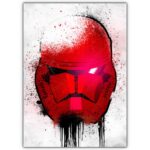 تابلو عکس گیمینگ جنگ ستارگان – گرافیتی کلاه خود (عمودی) Helmets Graffiti-027