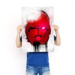 تابلو عکس گیمینگ جنگ ستارگان – گرافیتی کلاه خود (عمودی) Helmets Graffiti-027 - Image 3