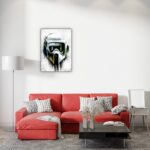 تابلو عکس گیمینگ جنگ ستارگان – گرافیتی کلاه خود (عمودی) Helmets Graffiti-028 - Image 7