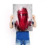 تابلو عکس گیمینگ جنگ ستارگان – گرافیتی کلاه خود (عمودی) Helmets Graffiti-036 - Image 3