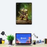 تابلو عکس گیمینگ وار همر - ارک‌ها (عمودی) Orks-001 - Image 2