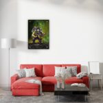 تابلو عکس گیمینگ وار همر - ارک‌ها (عمودی) Orks-003 - Image 7