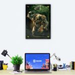 تابلو عکس گیمینگ وار همر - ارک‌ها (عمودی) Orks-005 - Image 2