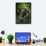 تابلو عکس گیمینگ وار همر - ارک‌ها (عمودی) Orks-008 - Image 2