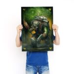تابلو عکس گیمینگ وار همر - ارک‌ها (عمودی) Orks-008 - Image 3