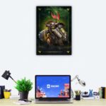 تابلو عکس گیمینگ وار همر - ارک‌ها (عمودی) Orks-009 - Image 2