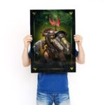 تابلو عکس گیمینگ وار همر - ارک‌ها (عمودی) Orks-009 - Image 3