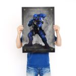 تابلو عکس گیمینگ وار همر - اسپیس مارینز (عمودی) Space Marines-002 - Image 3