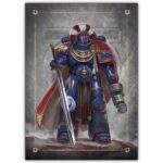 تابلو عکس گیمینگ وار همر - اسپیس مارینز (عمودی) Space Marines-003
